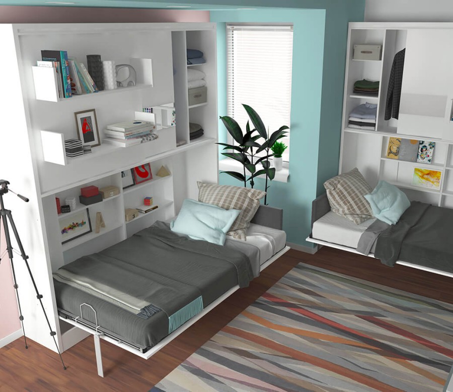 Parete Letto - Twin Wall Bed System and Sofa Set Parete Letto - Twin Wall Bed System and Sofa Set