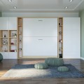 Pensiero Twin Wall Bunk Bed