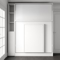 Royal Full / Full XL Wall Bed with Folding Table