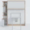Royal Full / Full XL Wall Bed with Folding Table