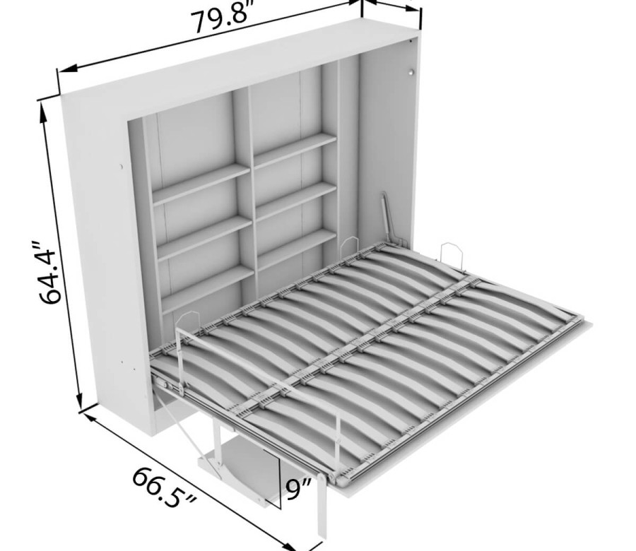 Spazio - Full Size Wall Bed with Desk Spazio - Full Size Wall Bed with Desk