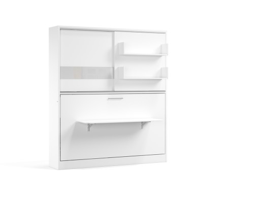 Parete Letto - Twin Wall Bed System with Optional Foldable Table (Horizontal)
