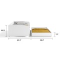 Twin XL Sofa Bed with Trundle