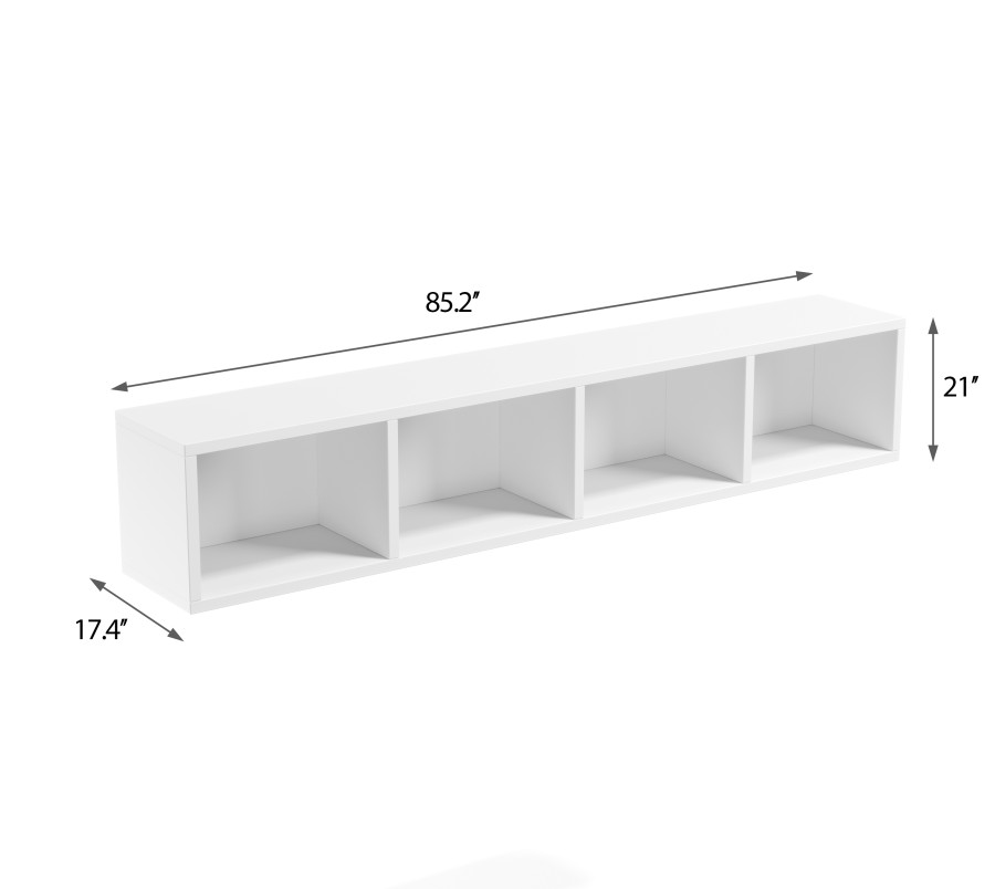 Open Horizontal Queen Bookshelf Open Horizontal Queen Bookshelf
