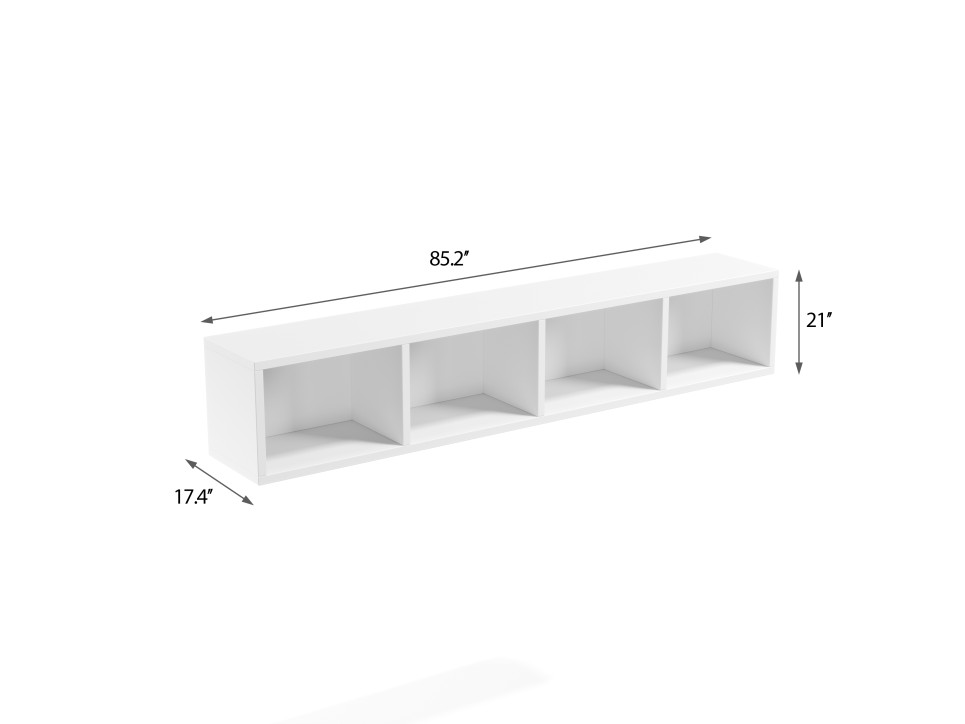Open Horizontal Queen Bookshelf Open Horizontal Queen Bookshelf