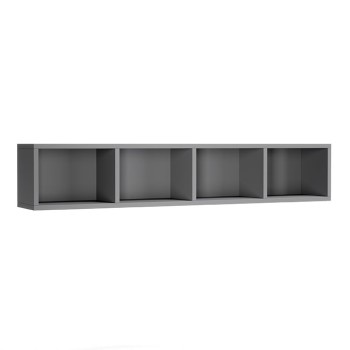 Open Horizontal Queen Bookshelf