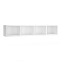 Open Horizontal Queen Bookshelf