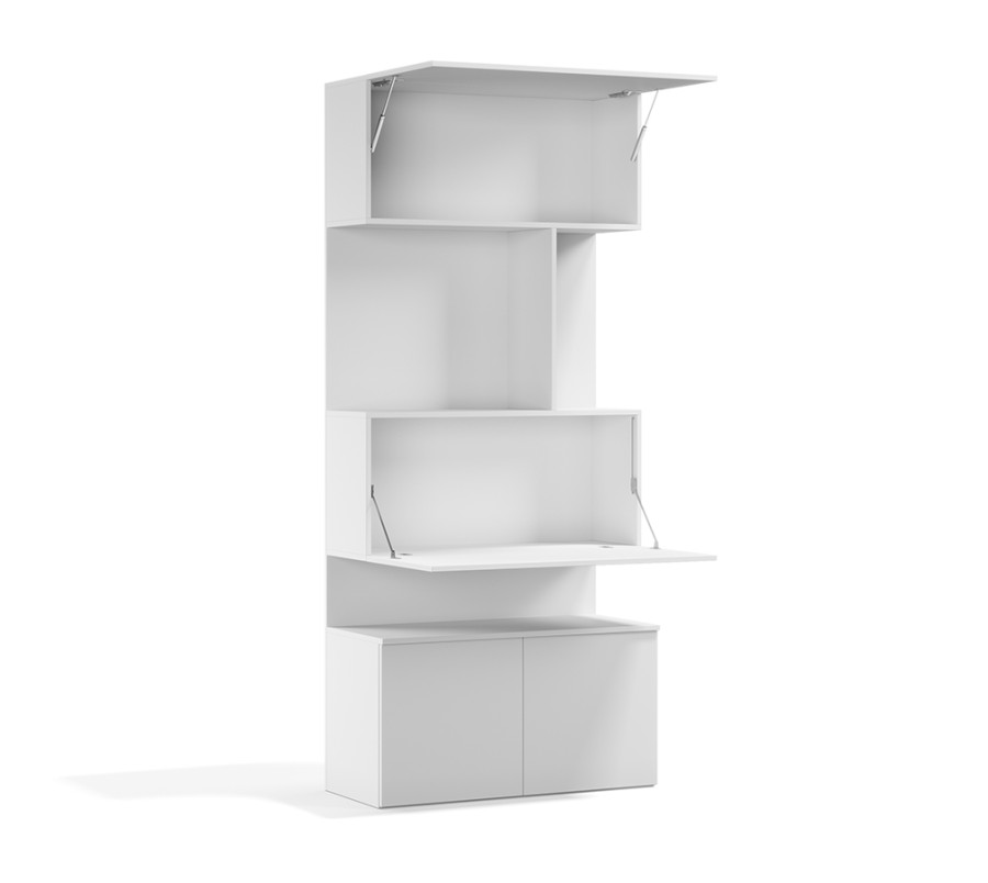 Royal Bookcase with Hidden Desk Royal Bookcase with Hidden Desk