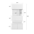 Royal Bookcase with Hidden Desk Royal Bookcase with Hidden Desk