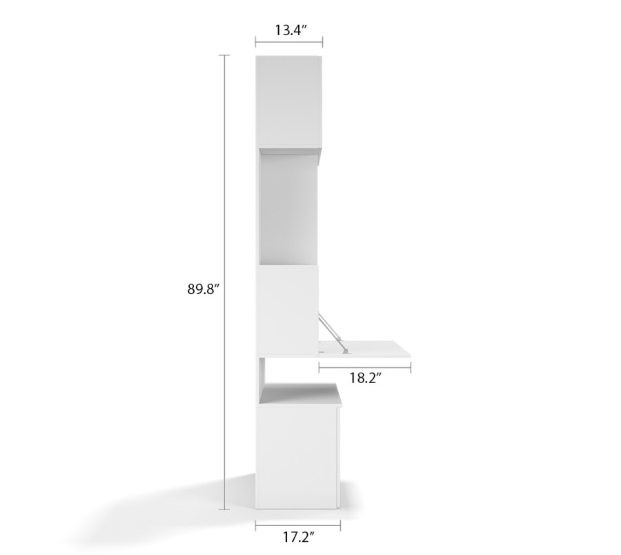 Royal Bookcase with Hidden Desk Royal Bookcase with Hidden Desk