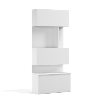 Royal Bookcase with Hidden Desk Royal Bookcase with Hidden Desk