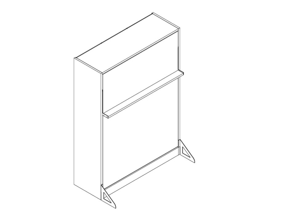 Royal collection Free Standing Wall Bed Support Kit Royal collection Free Standing Wall Bed Support Kit