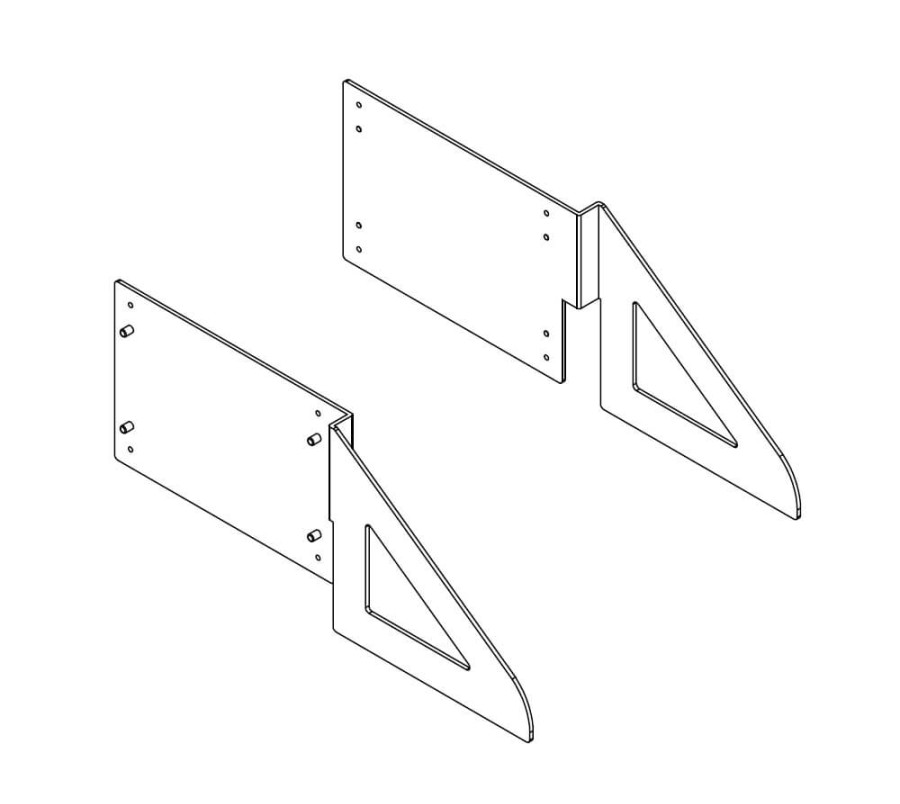 Royal collection Free Standing Wall Bed Support Kit Royal collection Free Standing Wall Bed Support Kit