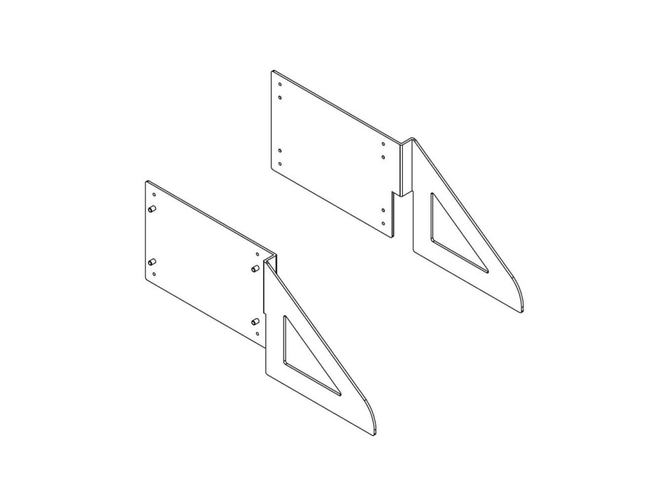 Royal collection Free Standing Wall Bed Support Kit Royal collection Free Standing Wall Bed Support Kit