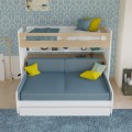 Full Mattress Cover 2 Cushions and 2 PC Side Pillows Set