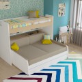 Full Mattress Cover 2 Cushions and 2 PC Side Pillows Set