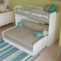 Full Mattress Cover 2 Cushions and 2 PC Side Pillows Set