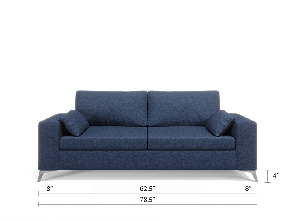 NEW Royal Vertical Queen 2 Seat Sofa and Headboard 1/2 Set NEW Royal Vertical Queen 2 Seat Sofa and Headboard 1/2 Set