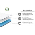 Multimo TWIN XL 6" Memory Foam Mattress Multimo TWIN XL 6" Memory Foam Mattress