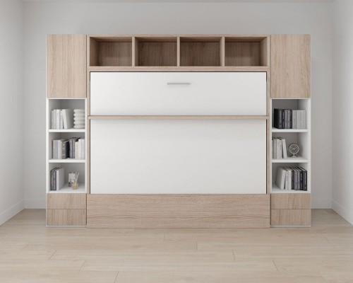 Open Horizontal Queen Bookshelf