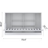 Spazio - Twin Size Wall Bed with Desk