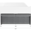Spazio - Twin Size Wall Bed and Sofa Set
