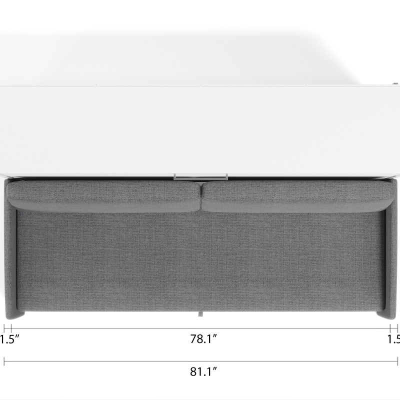 Spazio - Twin Size Wall Bed and Sofa Set Spazio - Twin Size Wall Bed and Sofa Set