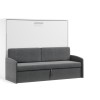 Spazio - Full Size Wall Bed and Sofa Set