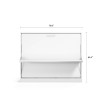 Spazio - Full Size Wall Bed with Desk