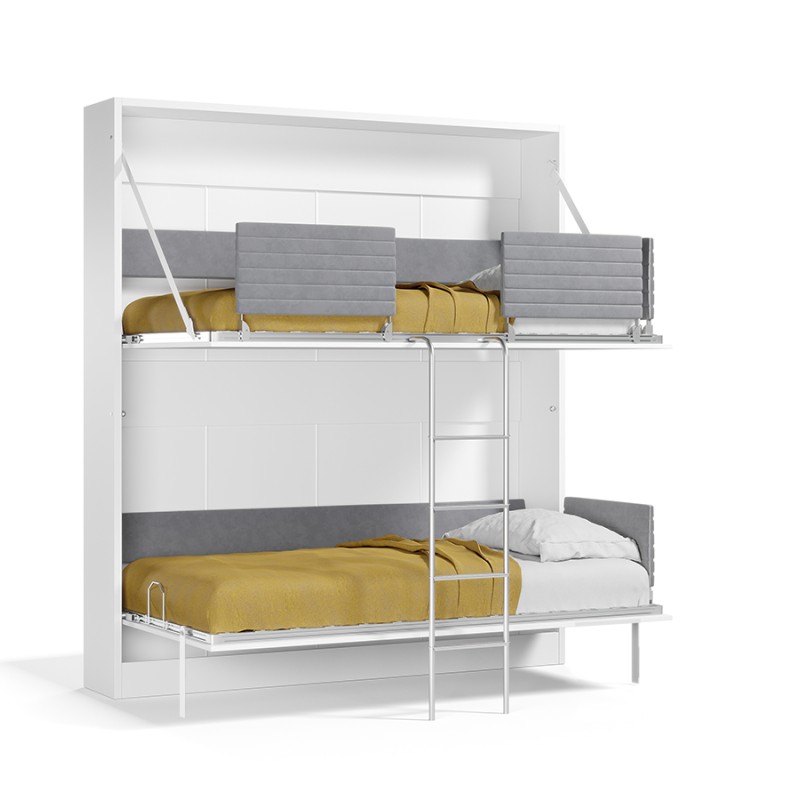 Pensiero Twin Wall Bunk Bed Pensiero Twin Wall Bunk Bed