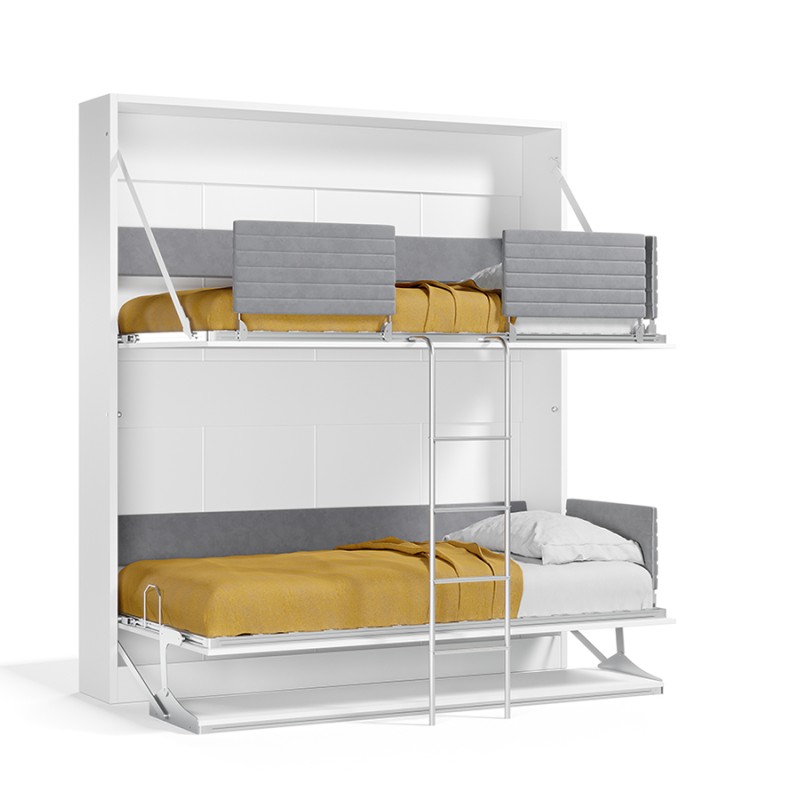 Pensiero Twin Wall Bunk Bed Pensiero Twin Wall Bunk Bed