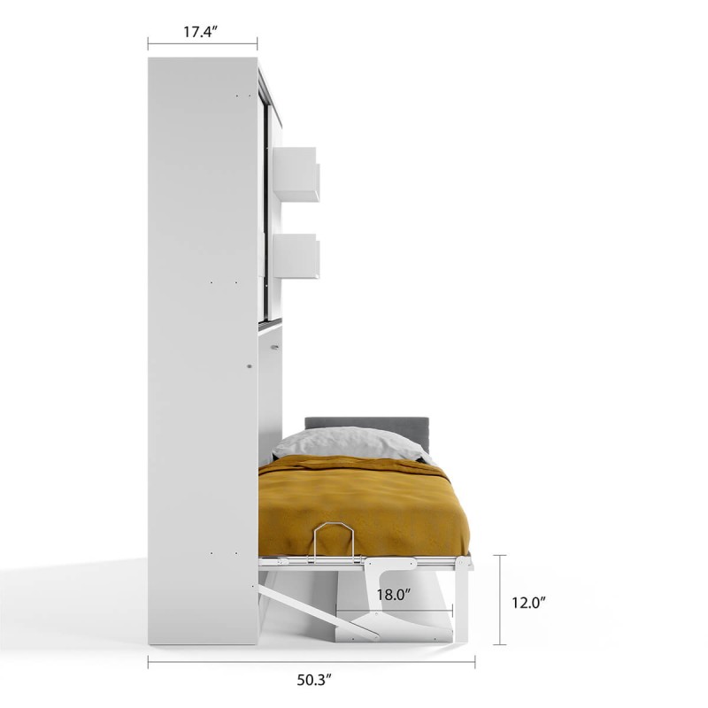 Parete Letto - Twin Wall Bed System with Desk Parete Letto - Twin Wall Bed System with Desk