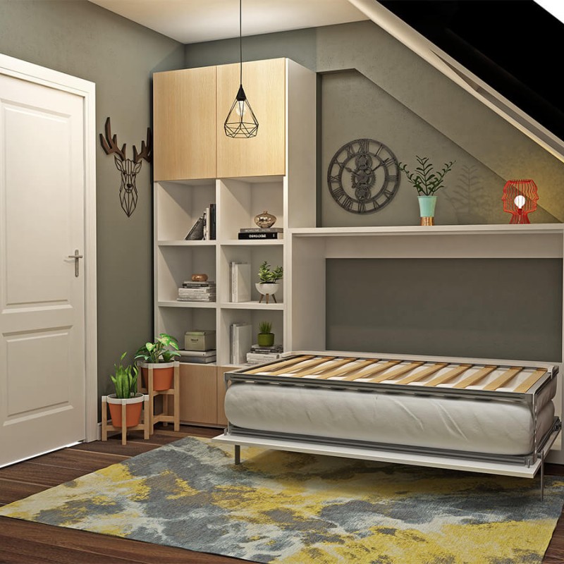 Double Fold Queen Murphy Wall Bed Double Fold Queen Murphy Wall Bed