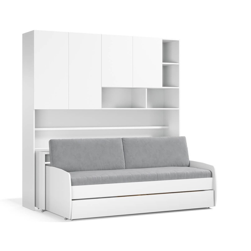 Eco Compact Full/Full XL Sofa Bed and Cabinet System Eco Compact Full/Full XL Sofa Bed and Cabinet System