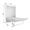 Royal Queen Wall Bed