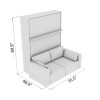 Royal Queen Wall Bed