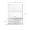 Royal Queen Wall Bed With Desk