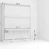 Royal Queen Wall Bed With Desk