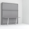 Royal Queen Wall Bed With Desk