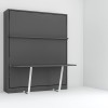 Royal Queen Wall Bed With Desk