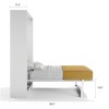 Royal Queen Wall Bed with Folding Table
