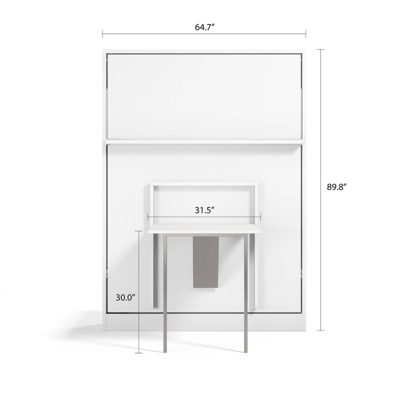 Royal Queen Wall Bed with Folding Table Royal Queen Wall Bed with Folding Table
