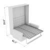 Royal Full / Full XL Wall Bed with Folding Table