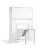 Royal Full / Full XL Wall Bed with Folding Table