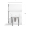 Royal Full / Full XL Wall Bed with Folding Table