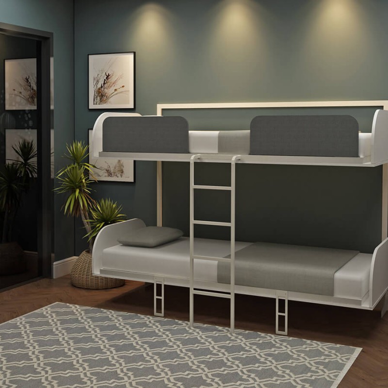 Simple Bunk Twin/Twin XL Murphy Wall Bed Simple Bunk Twin/Twin XL Murphy Wall Bed