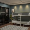 Simple Bunk Twin/Twin XL Murphy Wall Bed Simple Bunk Twin/Twin XL Murphy Wall Bed