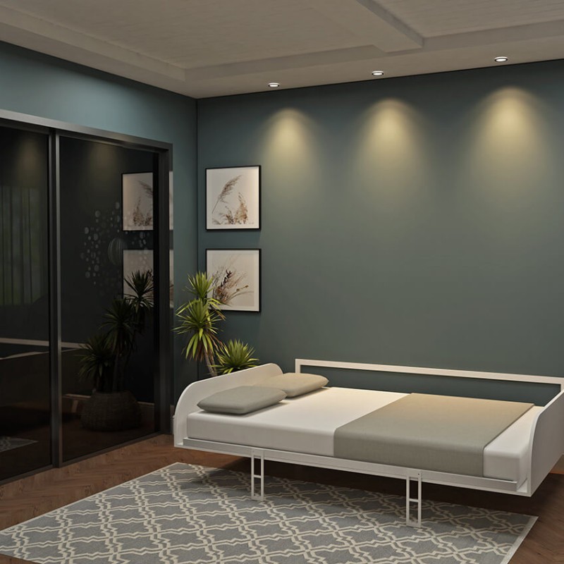 Simple Full/Full XL Murphy Wall Bed Simple Full/Full XL Murphy Wall Bed
