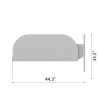 Simple Twin/Twin XL Murphy Wall Bed