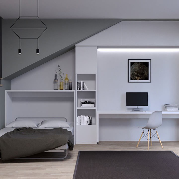 Double Fold Queen Murphy Wall Bed Double Fold Queen Murphy Wall Bed